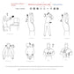 For Cervical Spine Pillow Cervical Support Improve Sleeping Support Stretch Straightening Reverse Bow Pillow One-Pair Package Sleep