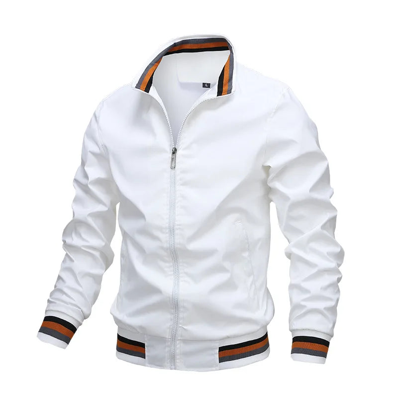 Windbreak Men's Bomber jacket Casual Zipper Coat Outdoor Sports jacket Spring Autumn Military Motorcycle jacket Oversized 6XL