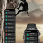 Military GPS Tracker Smart Watch Men IP68 5ATM Outdoor Sports Fitness Tracker Health Monitor 1.96" BT Call Smartwatch For Xiaomi