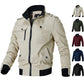 2024 new fishing Bomber Jacket Men Casual Windbreaker Jacket Coat Men Spring Autumn New Hot Outwear Stand Slim Jacket Mens