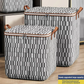 Quilt Storage Non-Woven Wardrobe Space Saving Bag House-Moving Box Dustproof Organizers  Bedding Box Travel Storage Organization