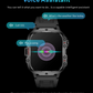 Military GPS Tracker Smart Watch Men IP68 5ATM Outdoor Sports Fitness Tracker Health Monitor 1.96" BT Call Smartwatch For Xiaomi