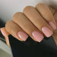 24pcs Artificial Nail Art Fake Nails Full Coverage Removable Ballet Short Press On Nails tips Chips Waterproof Solid Colour set