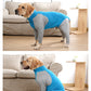 Dog Recovery Suit Pet Home Wear Pajamas High-elastic Breathable Dog Jumpsuit Pet Operative Protection Long Sleeves Bodysuit