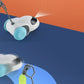 Smart Interactive Cat Toy Car Auto-Running Pet Vehicle with Obstacle Detection Durable for Indoor Cats Play
