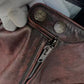 Vintage Black Brown Real Cowhide Genuine Leather Jacket Real Fur Men's Leather Jacket Bomber Men Leather Jacket Motorcycle Coat