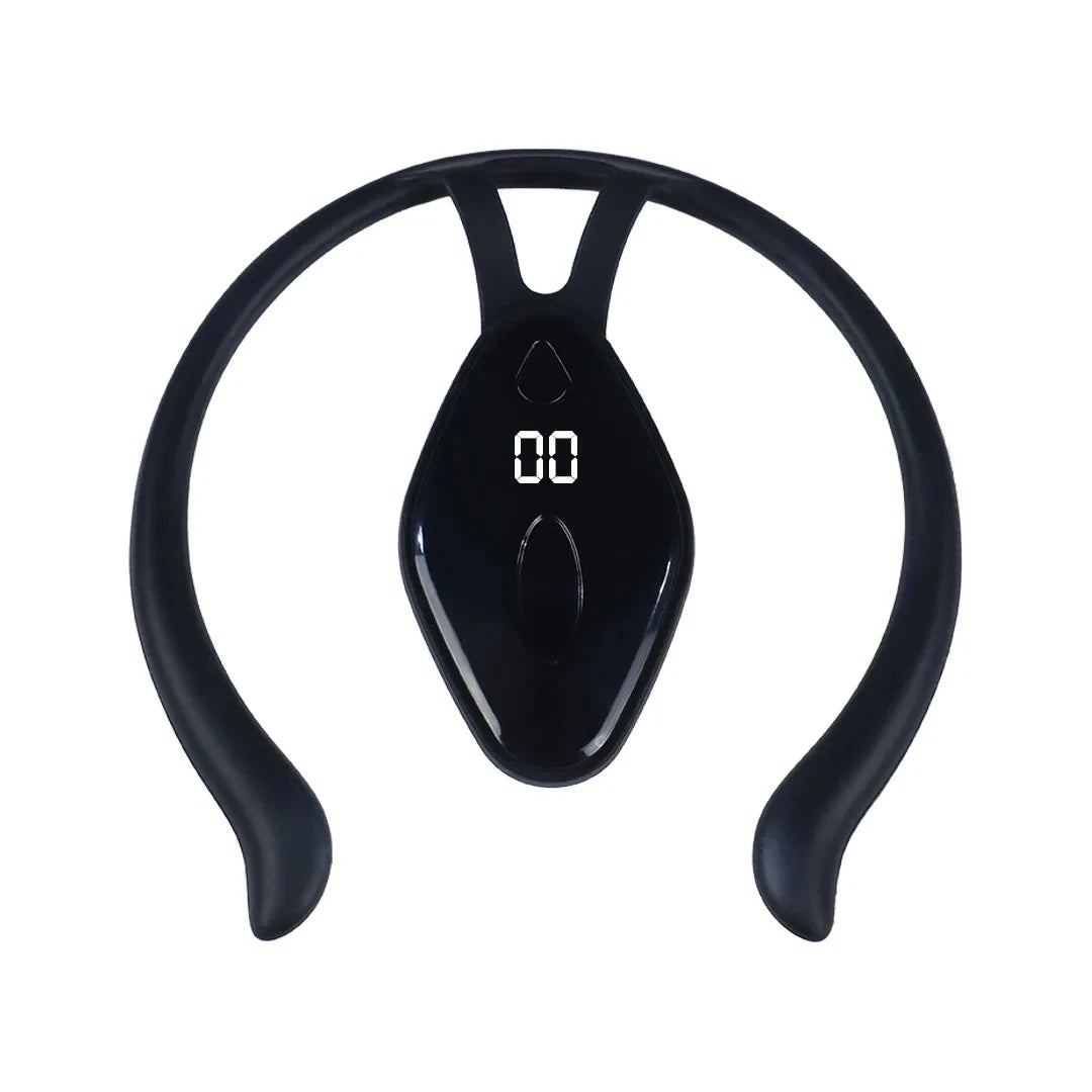 Ultrasonic Lymphatic Soothing Neck Instrument Body Sitting Posture Corrector Back Support Neck Massager Care health care