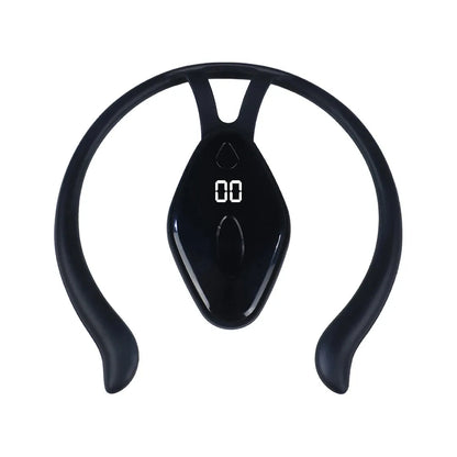 Ultrasonic Lymphatic Soothing Neck Instrument Body Sitting Posture Corrector Back Support Neck Massager Care health care