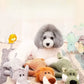 1/3 Pcs Large Dog Toy Bite-Resistant Sound Plush Toy Lion Wolf Elephant Cartoon Pet Toy Squeaky Dog Toy For Small & Medium Dogs