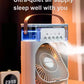 3 In 1 Fan AIr Conditioner Household Water Mist USB Fan Small Air Cooler LED Night Light Portable Humidifier Air Adjustment Fan