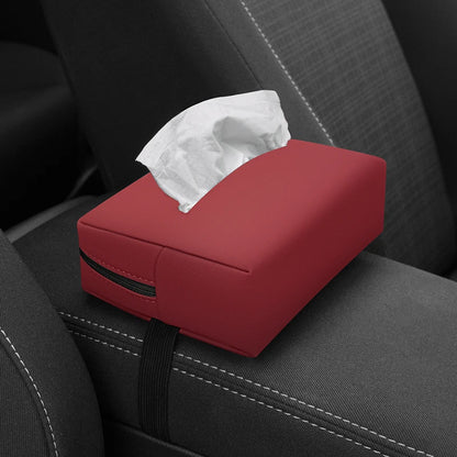 Car tissue box, sunshade seat backrest suspension tissue box, car armrest box, tissue storage box, car storage and organization