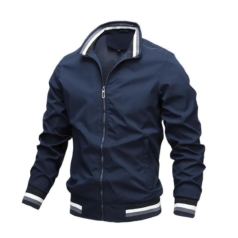 Windbreak Men's Bomber jacket Casual Zipper Coat Outdoor Sports jacket Spring Autumn Military Motorcycle jacket Oversized 6XL