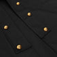 Medieval Men Vintage Costumes Steampunk Gothic Black Long Jacket Coat Vampire Cosplay Pirate Halloween Outfit Men's Trenchcoat