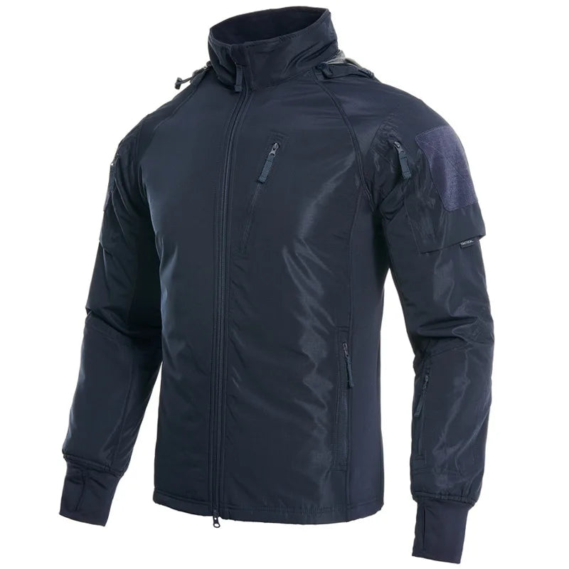 Tactical Jacket Men Outdoor Jacket Army Combat Jackets Mens Hooded Bomber Coats YAF Winter Jacket Hiking Hunting Jacket