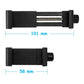 Tripod Mount Universal 360 Degree Mobile Phone Clip Compatible With 1/4 Screw Cellphone Holder Desk Tripod Adapter For iphone