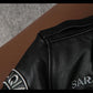 2025 New Spring Men's Genuine Leather Jacket Embroidery Bomber Cowhide Air Force Jacket Motorcycle Leather Coat A2 Biker Clothes