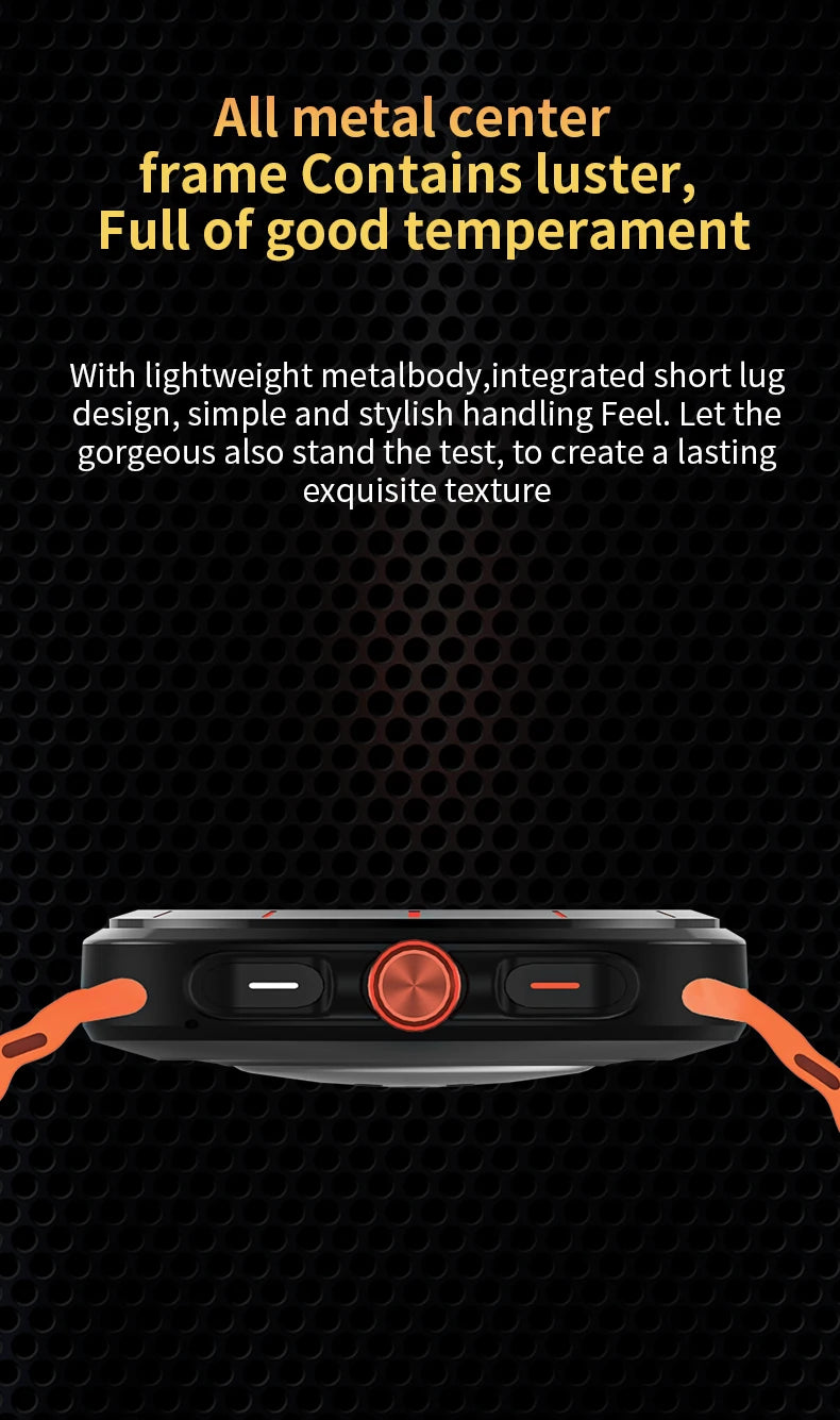 Watch 7 Ultra Smartwatch Bluetooth Talk HD AMOLED Screen Fitness Tracker Health Monitoring Smartwatch for Android IOS