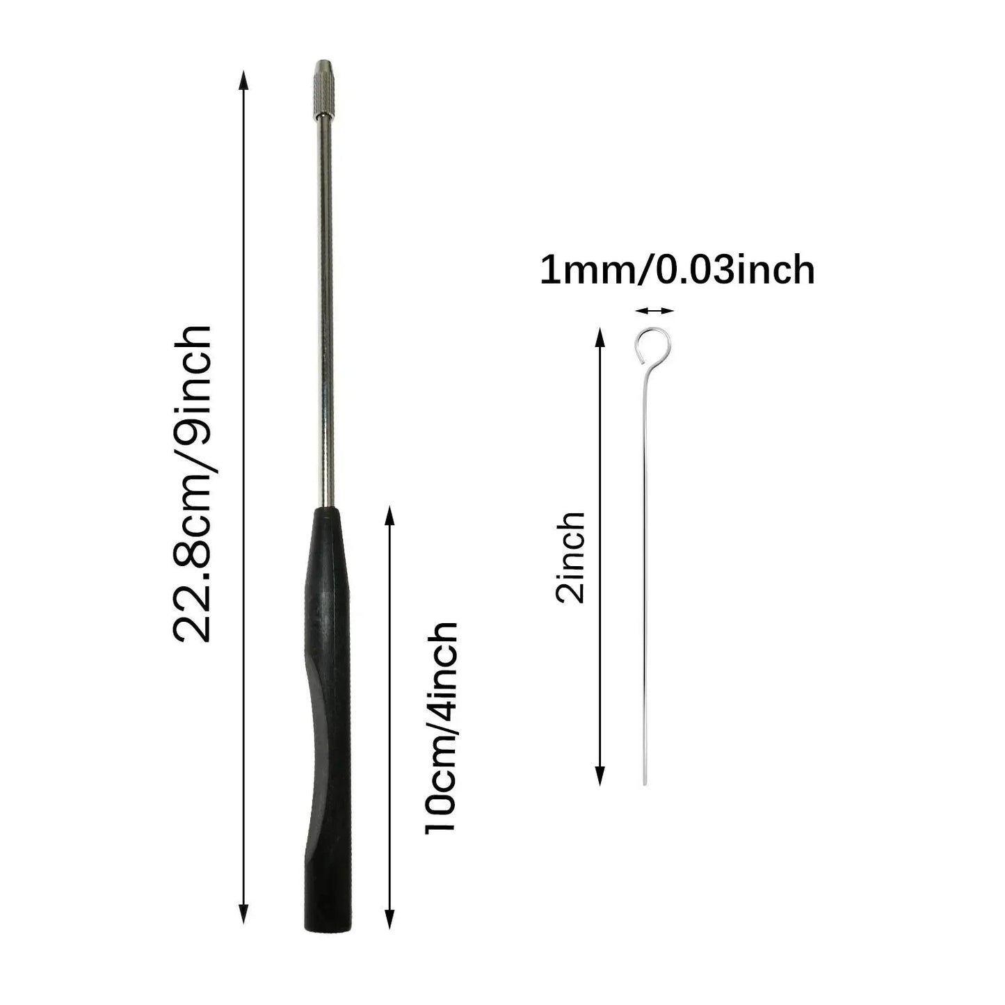 Inoculation Loop + 50 Nichrome Ring For Lab Culture Mycology Mycelium Agar Plate Inoculation Rod Loop Industrial Healthcare Tool