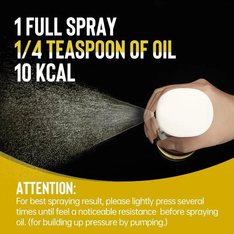 Cooking Oil Sprayer - Olive Oil Dispenser Sprayer Spray Suitable for air fryers kitchen salads baking