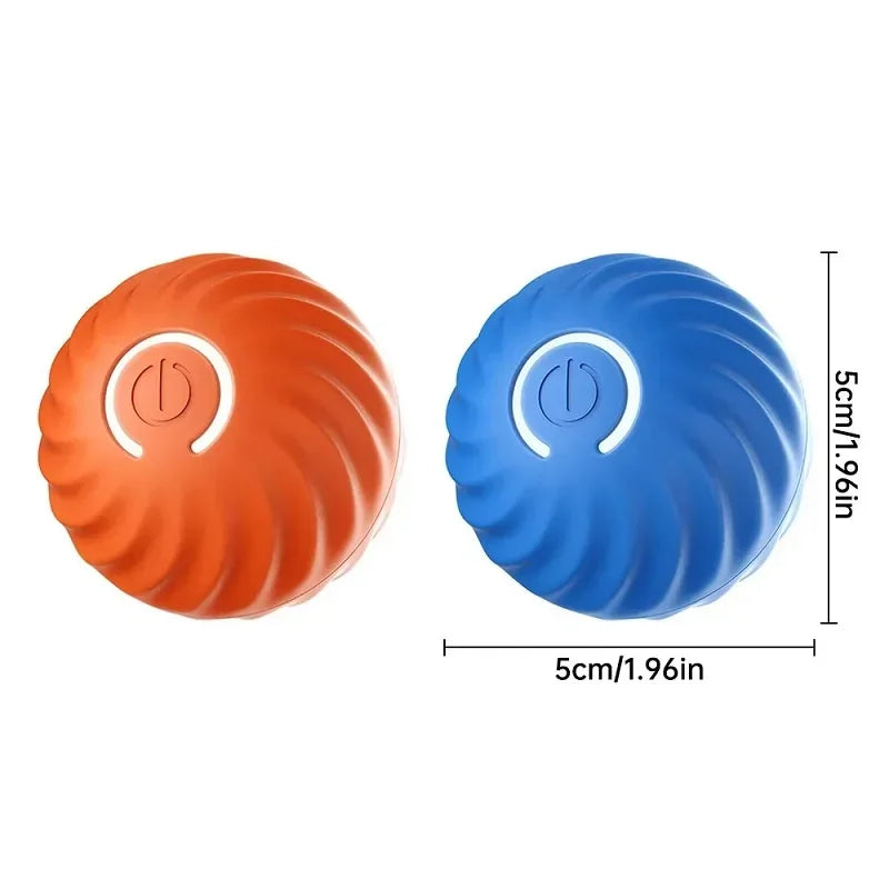 1pcs Automatic Moving Dog Toy Ball Smart USB Jumping Rotating Interactive Dog Chew Toy Ball for Puppy Ball Toys