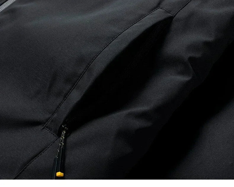 2024 Men Outdoor Winter Windproof Warm Thick Fleece Jacket Men Fashion Casual Coat Men Autumn Brand Outwear Classic Jacket Men