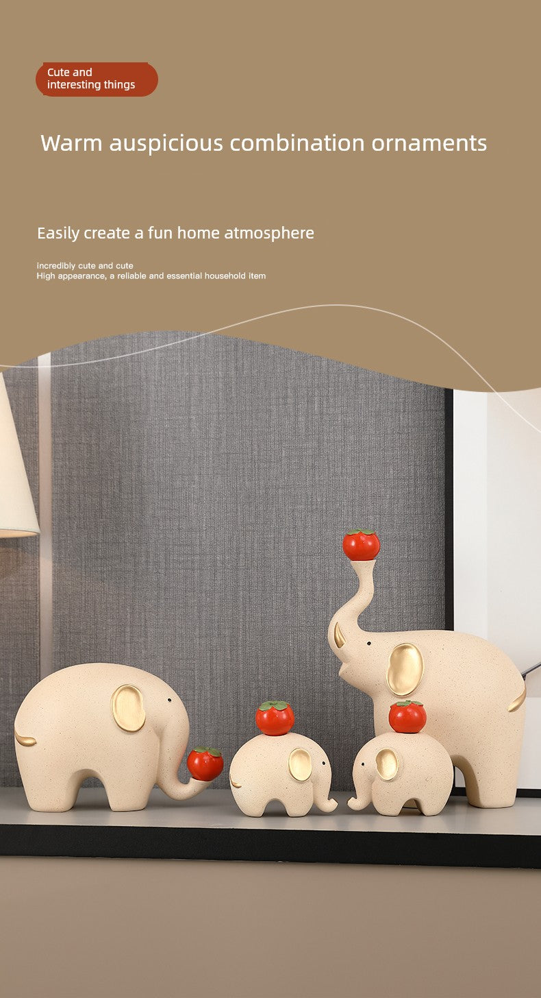 Niche Style Living Room New House Housewarming Gift Elephant Ornaments