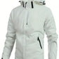 Men's Lightweight Waterproof Rain Jacket, Hooded Shell Outdoor Raincoat Hiking Windbreaker Jacket Coat