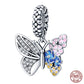 Fit Pandora 925 Original Bracelet 925 Silver Plate Flower Bird Series Charms Beads For Women Fashion DIY Jewelry Gifts Making