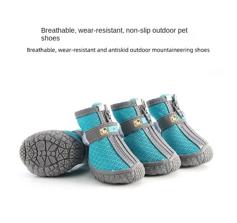 Dog Shoes Summer For Small Dogs Chihuahua Pet Supplies Dog Boots Anti-skid Wear-resistant Pets Accessories