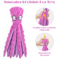 Pet Plush Toy Cat Dog Squeaker Squeaky Octopus Shell Toy Bite Resistant Puppy Interactive Training Teeth Cleaning Chew Toys