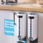 Innovative Wall Mounted Plastic Bag Dispenser Organizer for Kitchen and Home - Easy Access, Neat Organization and Space-saving
