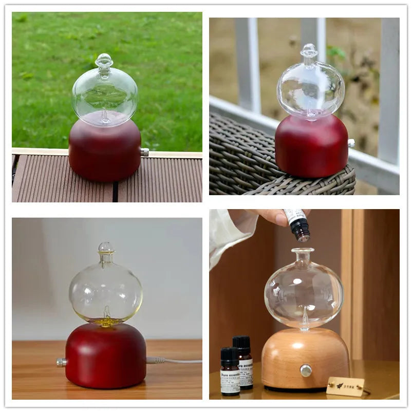 Waterless Aroma Diffuser 30ML USB Air freshener Electric Scent Diffuser Nebulizer Aromatherapy essential oils diffuser For Home