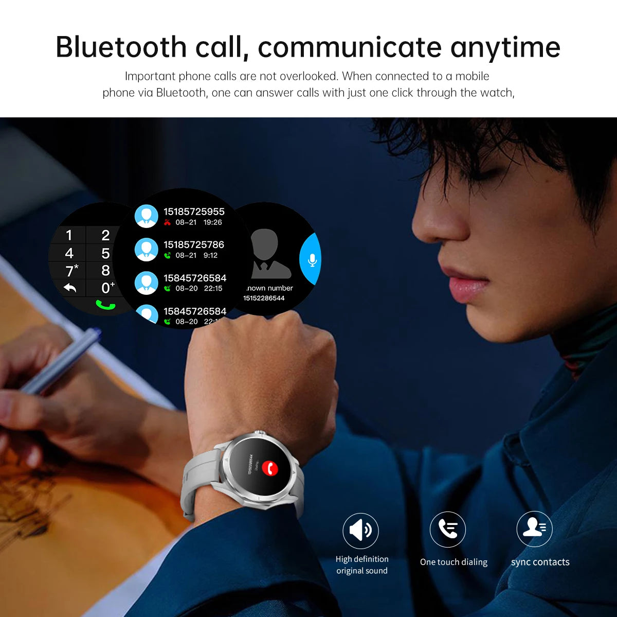 S4 Ultra Smart Bracelet Men Watch For Xiaomi  AMOLED HD Screen Bluetooth Call GPS Trajectory NFC Heart Rate Compass SmartWatches