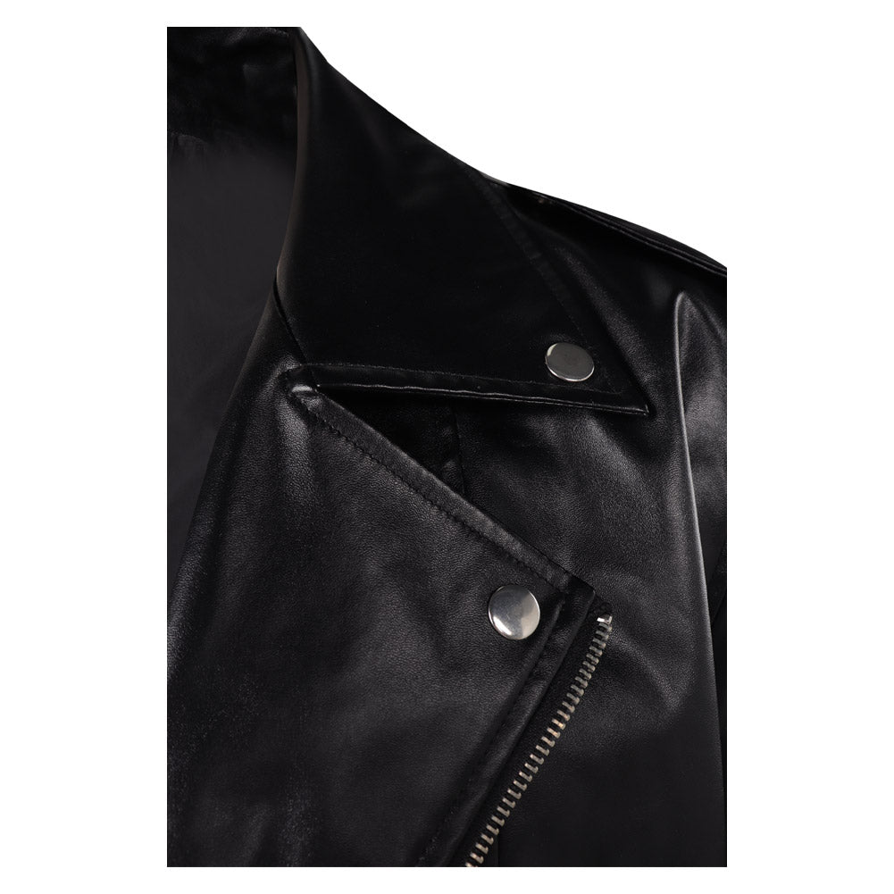 Grease Danny Cosplay Costume Men T-birds Jacket Coat Outfits Halloween Carnival Party Disguise Suit