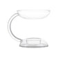 New and Unique Creative High Borosilicate Glass Essential Oil Furnace Candle Heating Reed Diffuser Incense Burner for Home Decor