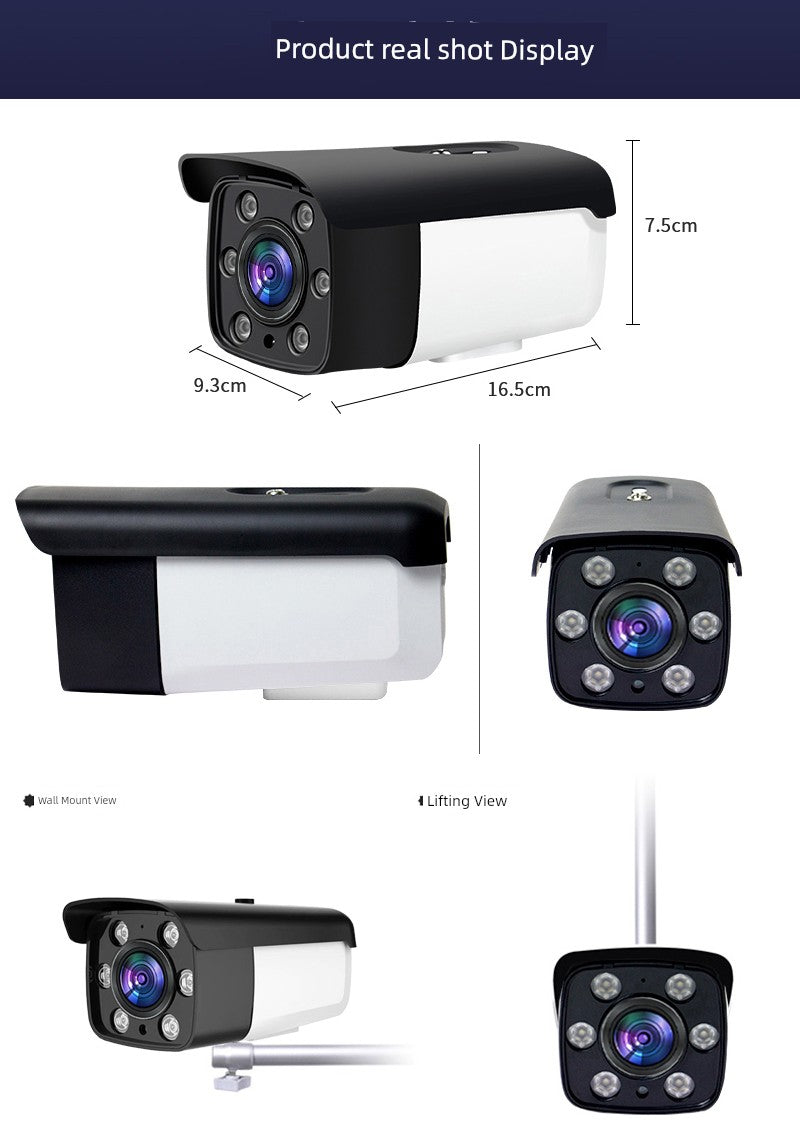 Direct-Connected TV Monitor Analog Camera Full Set of Equipment For Home Outdoor Closed-Circuit Old Wired Probe