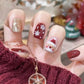 24Pcs/Lot Milky White Gradient Long Wearing False Nail Tips Acrylic Press on Nails Removable Reusable Artifical Fake Nails Art