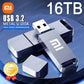 Flash Drive 16TB USB 3.2 Flash Drive 8TB Type-C Interface Metal Real Capacity Memory Stick High Speed Pen Drive Flash Memory U Disk