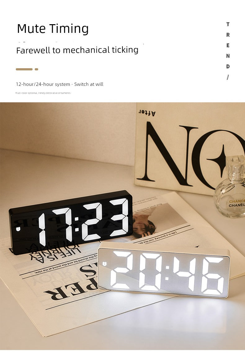 Led Student Dormitory E-Sports Office Room Clock
