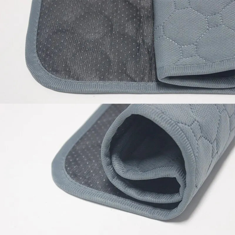 Dog Training Pad Washable Pet Pee Mat Super Absorbent Non-Slip Puppy Crate Mat Reusable Incontinence Pads for Dogs Cats Rabbit