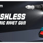 20000N Brushless Electric Rivet Gun 2.4~4.8mm Cordless Rivet Nut Gun Drill Insert Automatic Riveting Tool For Makita 18V Battery