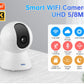 KERUI 5MP 8MP 4K HD Tuya Smart Mini WiFi IP Camera Indoor Wireless Security Home CCTV Surveillance Camera With Auto Tracking