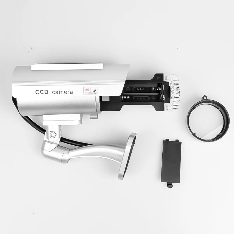 1PC Fake Dummy Camera with Flashing Red LED Bullet Shaped Waterproof Security CCTV Surveillance Camera For Home Outdoor Indoor