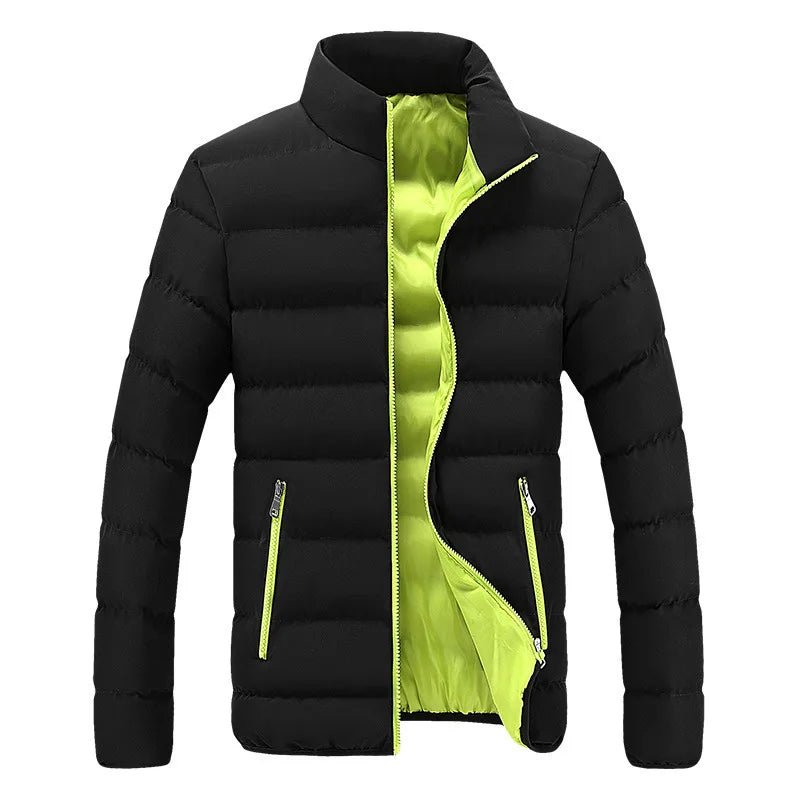 Men's winter jacket and coat Cotton coat 2024 New parka jacket Men's windproof thick warm man's parka European size M-5XL
