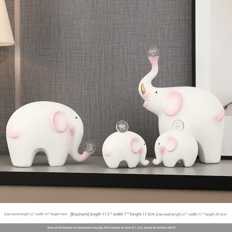 Niche Style Living Room New House Housewarming Gift Elephant Ornaments