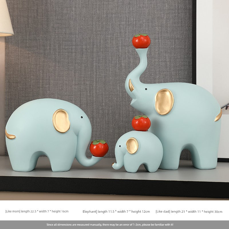 Niche Style Living Room New House Housewarming Gift Elephant Ornaments