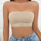 Women's Strapless No Padding Seamless Front Button Bra Comfortable Smooth Underwear