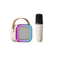 K12 Bluetooth Karaoke Machine Portable 5.3 PA Speaker System with 1-2 Wireless Microphones Home Family Singing Children's Gifts