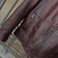 Vintage Black Brown Real Cowhide Genuine Leather Jacket Real Fur Men's Leather Jacket Bomber Men Leather Jacket Motorcycle Coat
