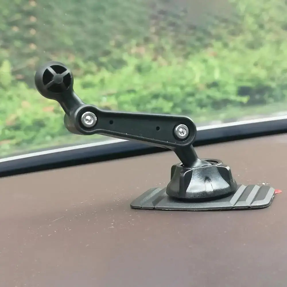 Universal 17mm Ball Head Car Dashboard Self Adhesive Base 360 Degree Rotation Phone Holder Cellphone Support Bracket Accessories
